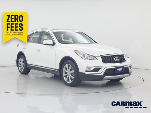 White 2017 INFINITI QX50