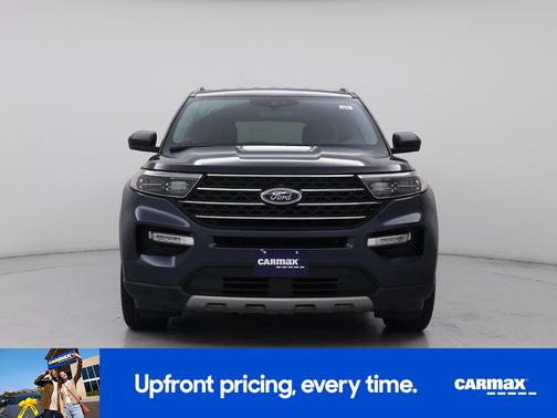 Blue 2022 Ford Explorer XLT