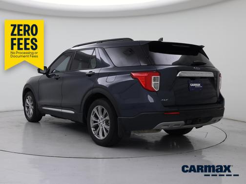 Blue 2022 Ford Explorer XLT