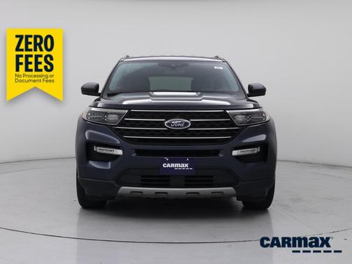 Blue 2022 Ford Explorer XLT