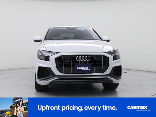 White 2021 Audi Q8 Premium Plus