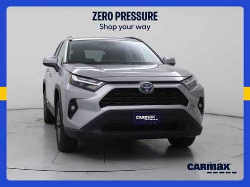 Silver 2024 Toyota RAV4 Hybrid XLE Premium