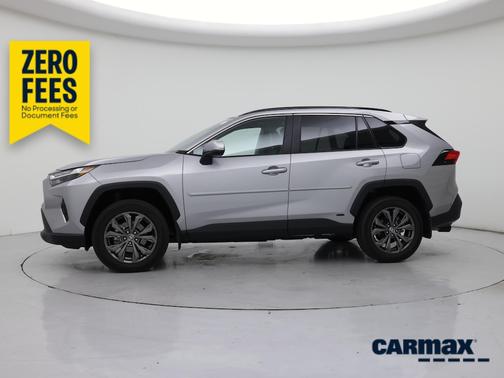 Silver 2024 Toyota RAV4 Hybrid XLE Premium