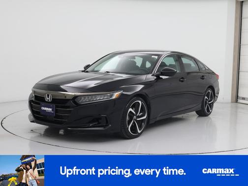 Black 2021 Honda Accord Sport SE