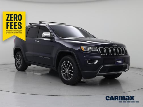 Blue 2018 Jeep Grand Cherokee Limited