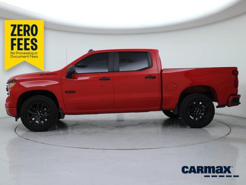 Red 2026 Chevrolet Silverado 1500 Custom