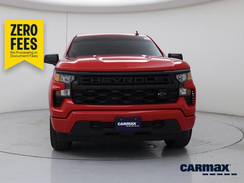 Red 2026 Chevrolet Silverado 1500 Custom