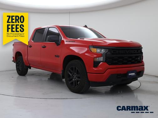 Red 2026 Chevrolet Silverado 1500 Custom