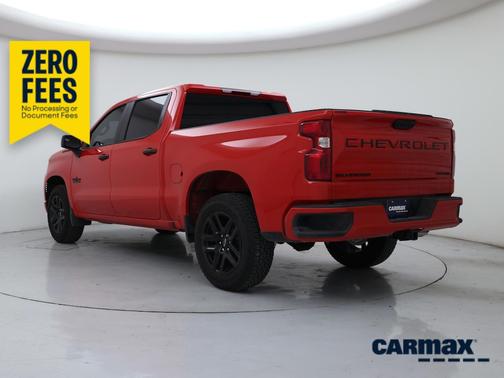 Red 2026 Chevrolet Silverado 1500 Custom