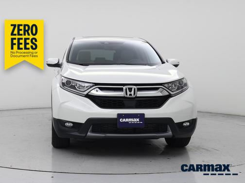 White 2019 Honda CR-V EX-L