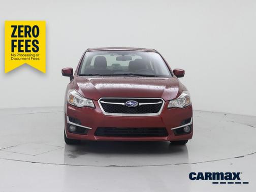 Red 2016 Subaru Impreza 2.0I Limited