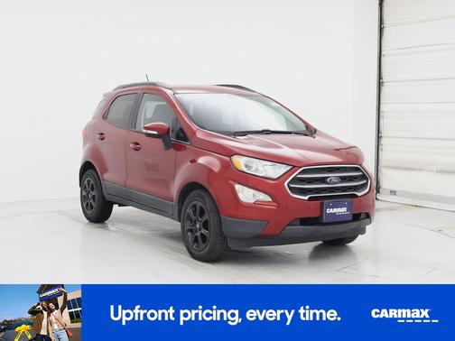 Red 2020 Ford EcoSport SE