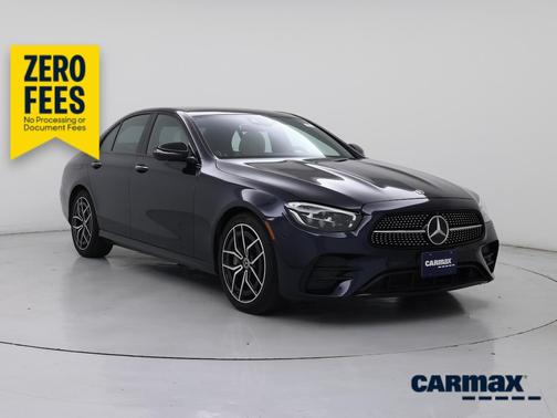 Blue 2023 Mercedes-Benz E-Class