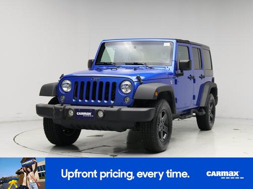 Blue 2016 Jeep Wrangler Unlimited Sport