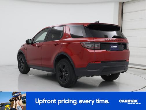 Red 2021 Land Rover Discovery Sport S