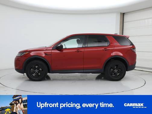 Red 2021 Land Rover Discovery Sport S