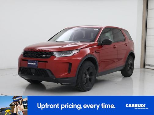 Red 2021 Land Rover Discovery Sport S