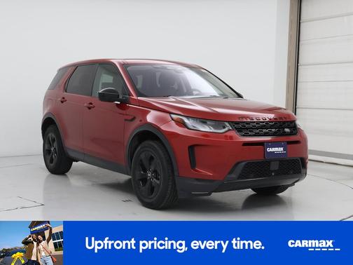 Red 2021 Land Rover Discovery Sport S