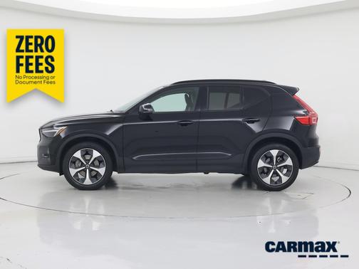 Black 2023 Volvo XC40 B4 Ultimate Dark Theme