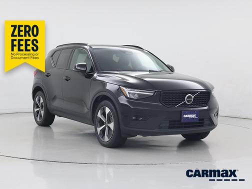 Black 2023 Volvo XC40 B4 Ultimate Dark Theme