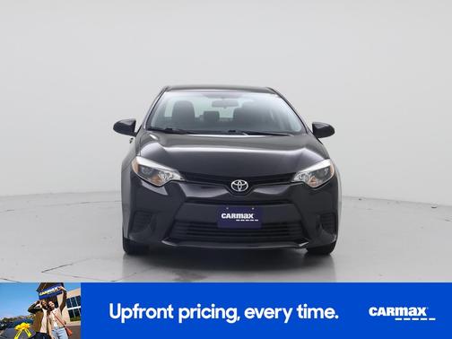 Black 2014 Toyota Corolla L