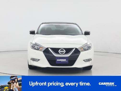 White 2016 Nissan Maxima Platinum