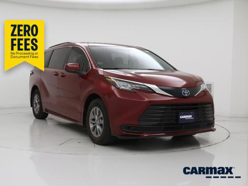 Red 2023 Toyota Sienna LE