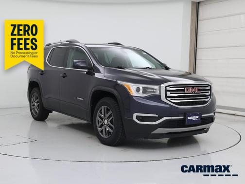Blue 2019 GMC Acadia SLT