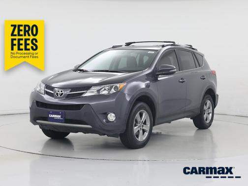 Gray 2015 Toyota RAV4 XLE
