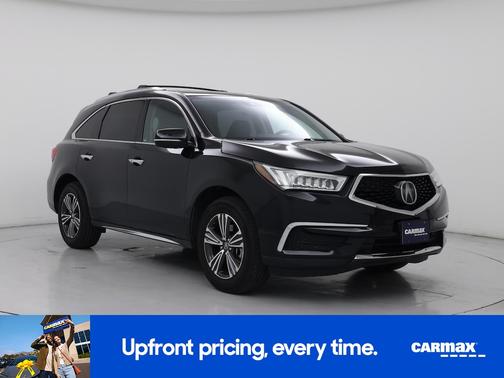 Black 2018 Acura MDX