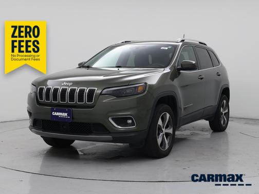 Green 2019 Jeep Cherokee Limited
