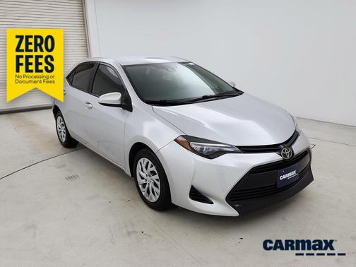 Silver 2017 Toyota Corolla LE