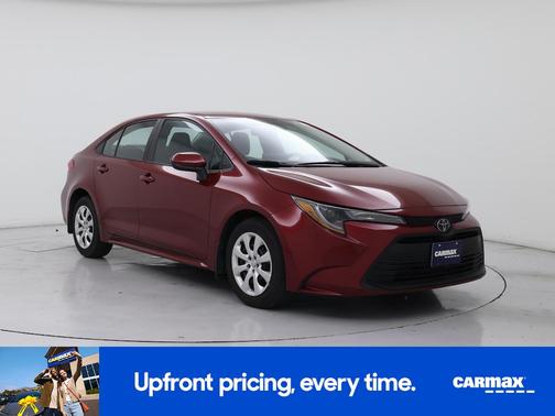 Red 2025 Toyota Corolla LE