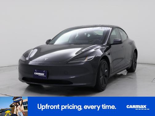 Gray 2025 Tesla Model 3 Long Range