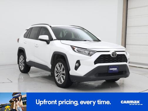 White 2019 Toyota RAV4 XLE Premium