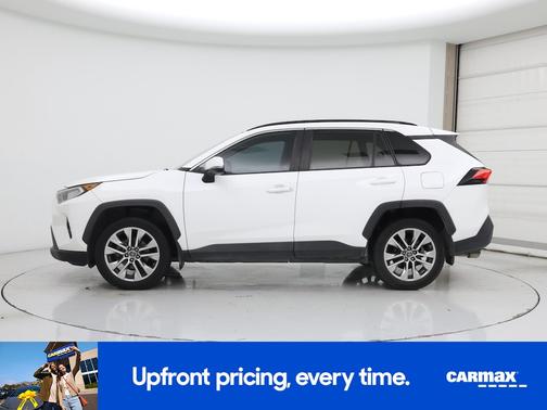 White 2019 Toyota RAV4 XLE Premium