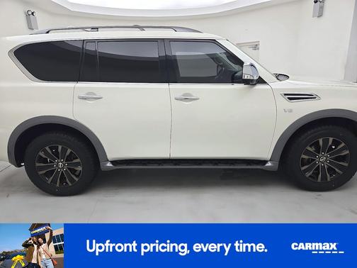 White 2017 Nissan Armada Platinum