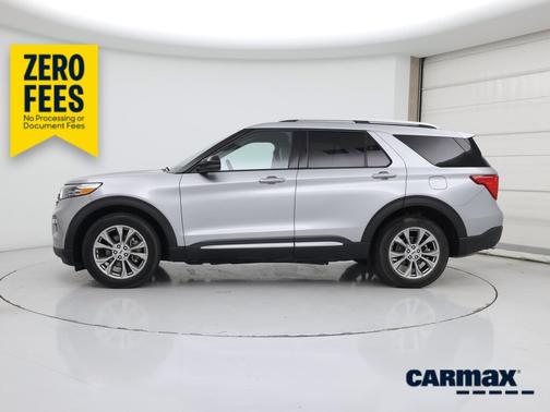 Silver 2023 Ford Explorer Limited