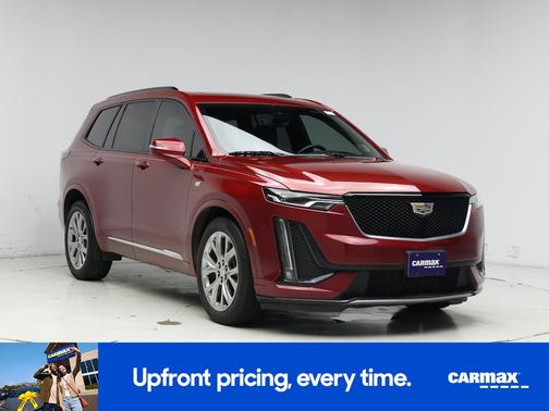 Red 2020 Cadillac XT6 Sport