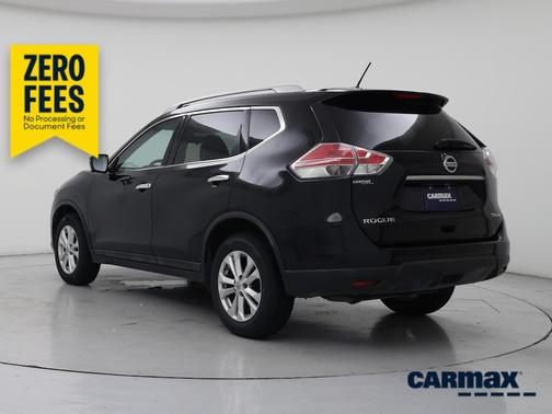 Black 2015 Nissan Rogue SV