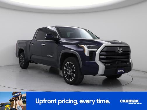 Blue 2022 Toyota Tundra Limited