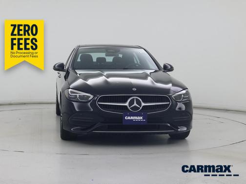Black 2025 Mercedes-Benz C-Class