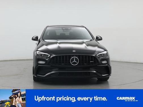 Black 2023 Mercedes-Benz AMG C 43