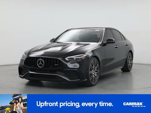 Black 2023 Mercedes-Benz AMG C 43