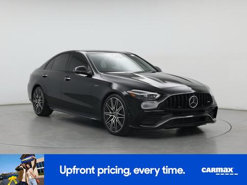 Black 2023 Mercedes-Benz AMG C 43