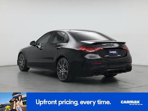 Black 2023 Mercedes-Benz AMG C 43