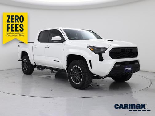 White 2025 Toyota Tacoma TRD Sport