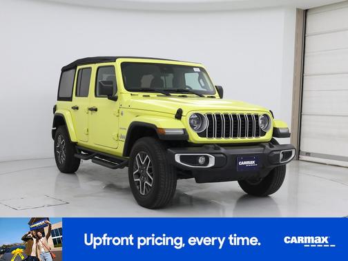 Yellow 2024 Jeep Wrangler Sahara