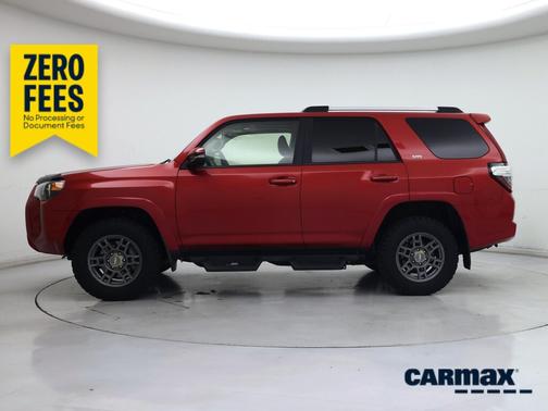 Red 2021 Toyota 4Runner SR5 Premium