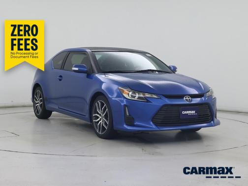 Blue 2015 Scion tC